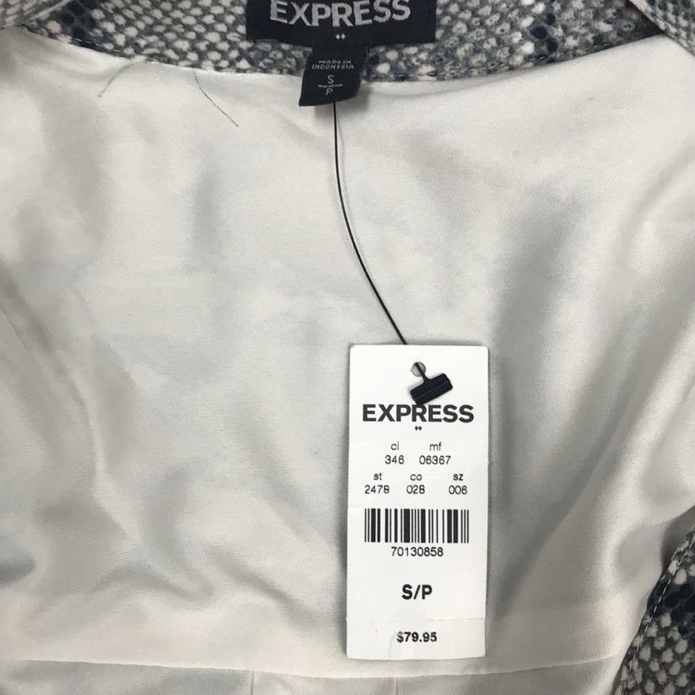 Express Button Down Dress Small - image 3